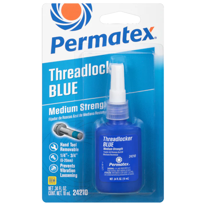 Permatex Medium Strength Threadlocker Blue - 10ml - 24212