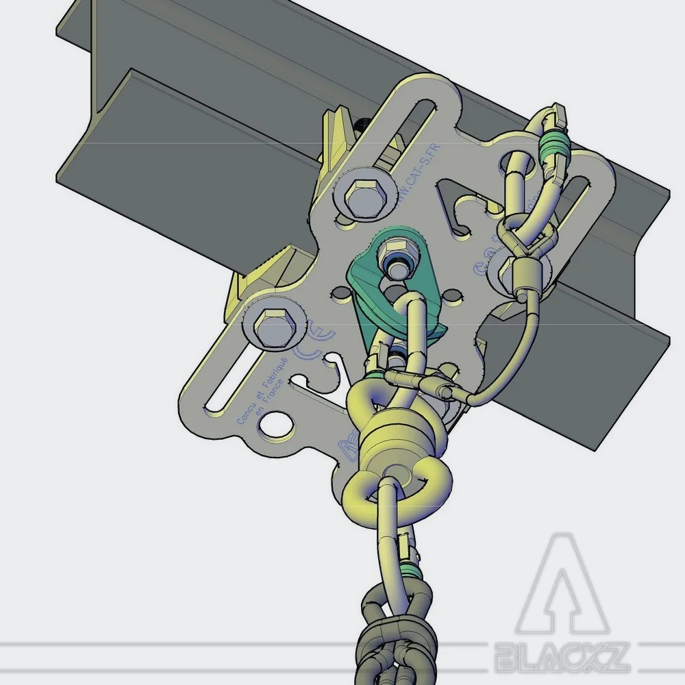 Aerial Acrobatic Beam Clamp MK3 - Image 4