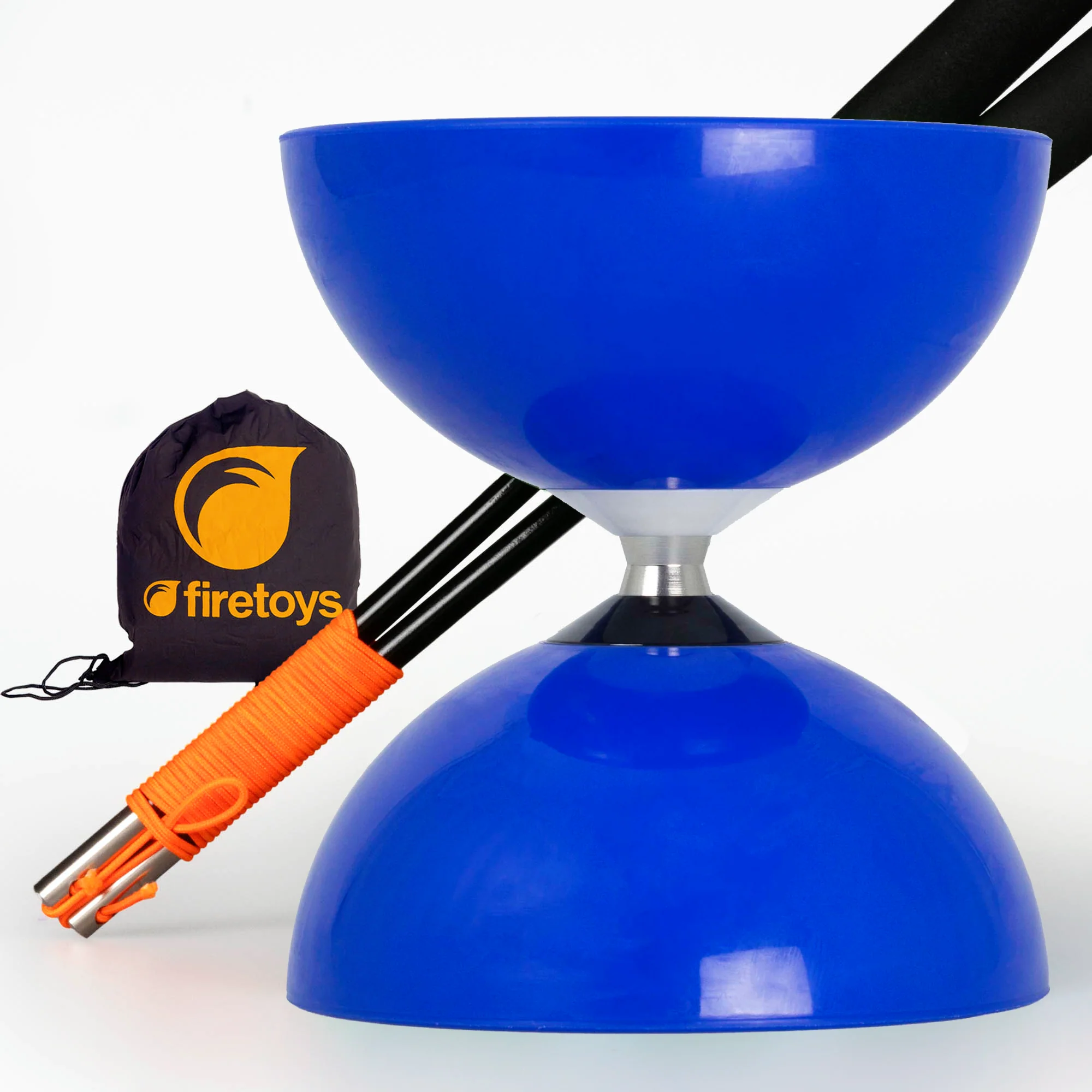 Big Top Bearing Diabolo Set with Status Handsticks & Bag - Image 4