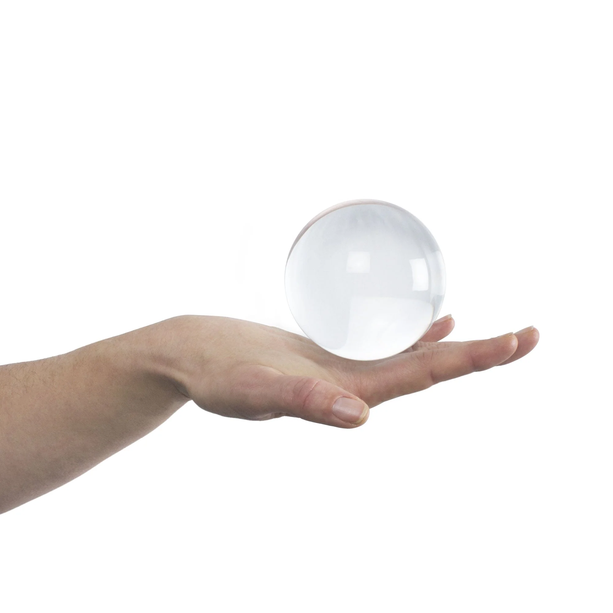 Juggle Dream Crystal Clear Acrylic Contact Ball - Image 4
