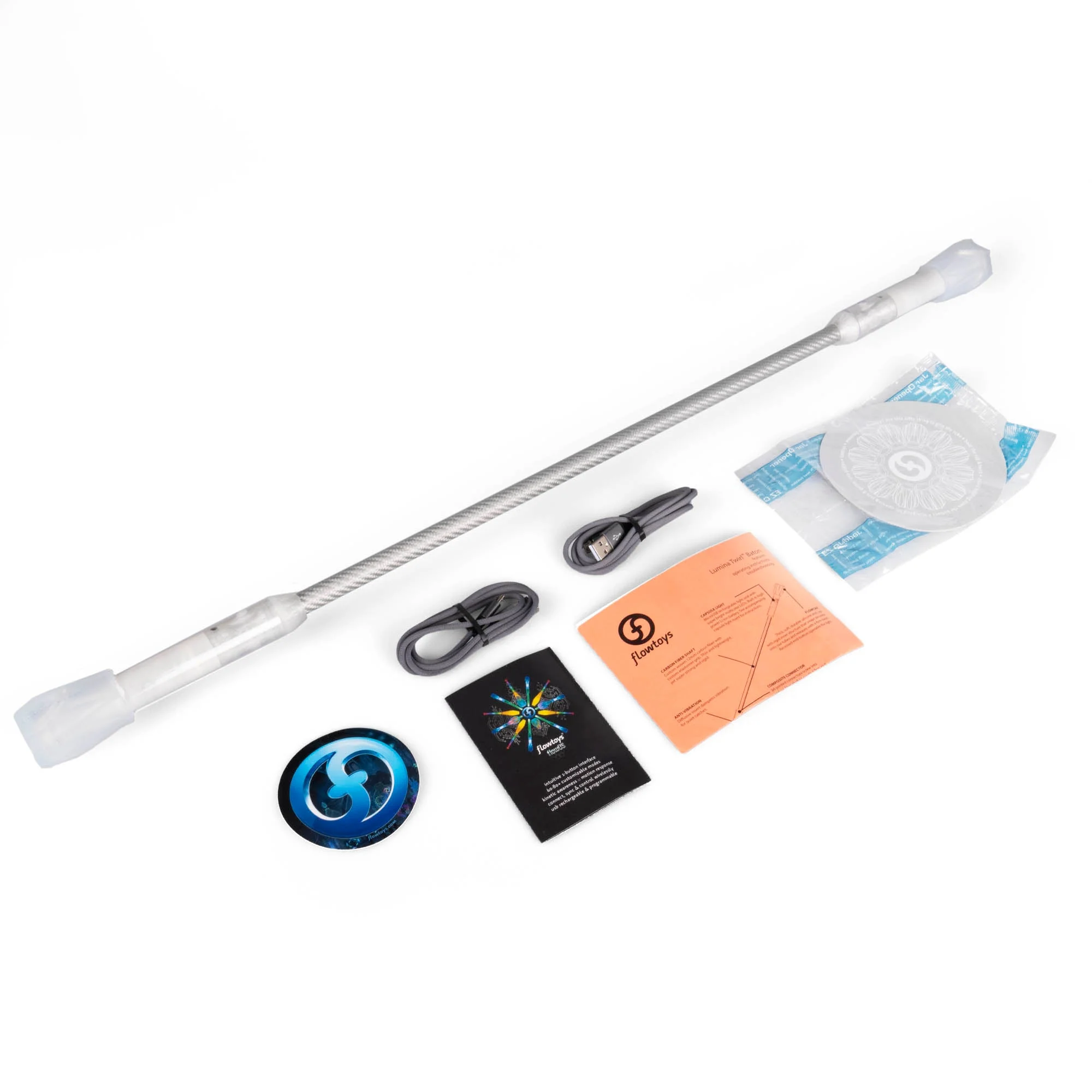 Flowtoys Lumina Twirl™ Baton v2 - LED Twirling Baton - Image 10