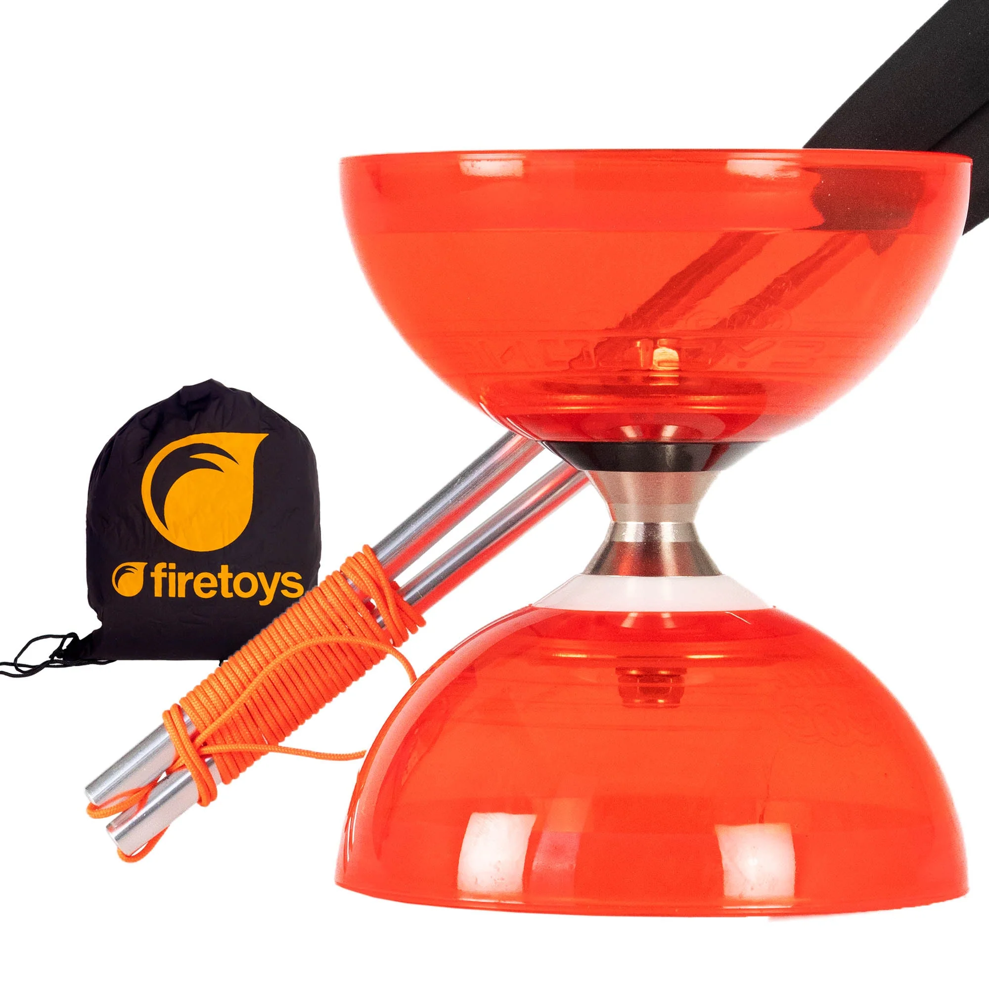 Juggle Dream Cyclone Quartz Triple Bearing Diabolo with Aluminium Handsticks & Bag - Image 13
