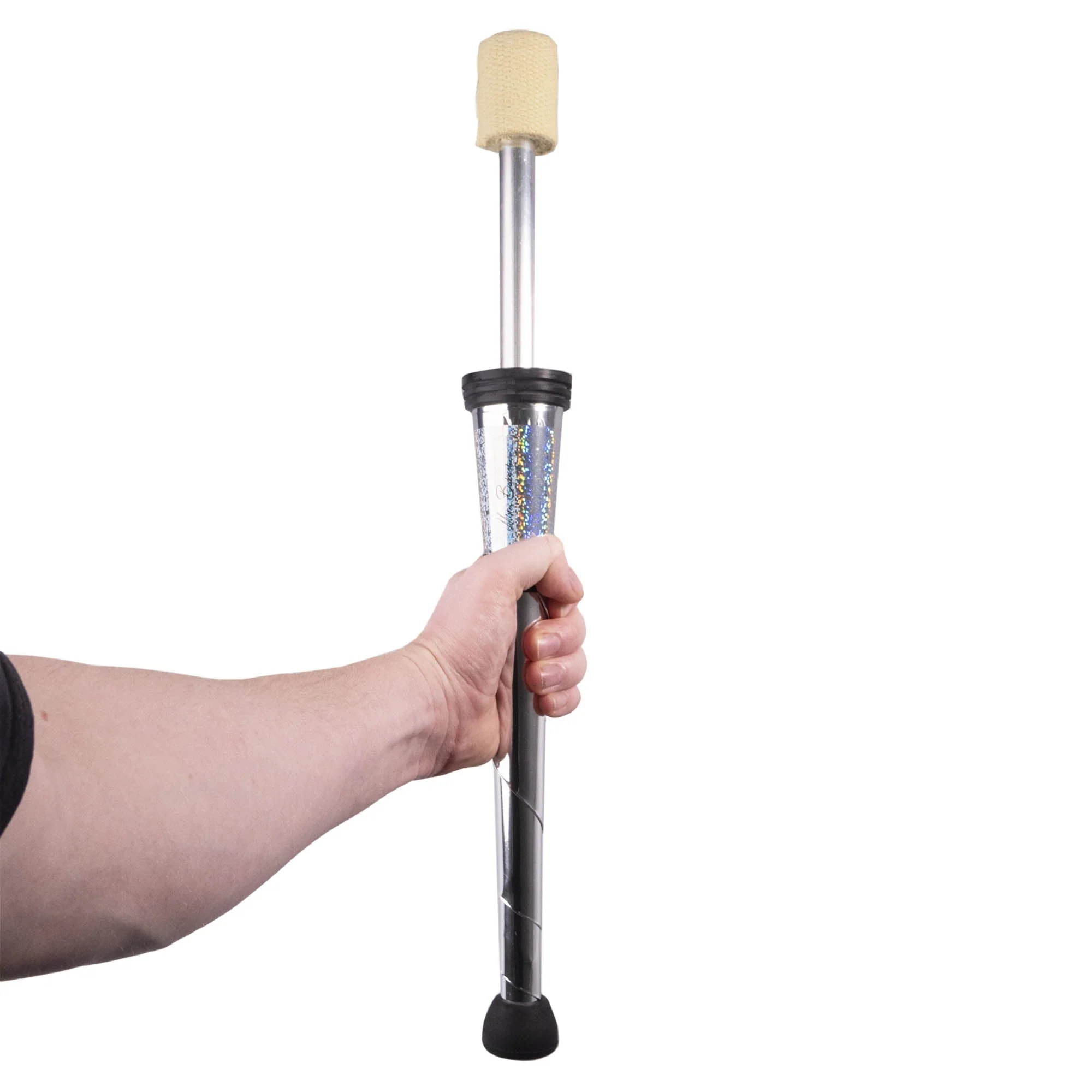 Mr Babache Pro Juggling Torch-Silver - Image 7