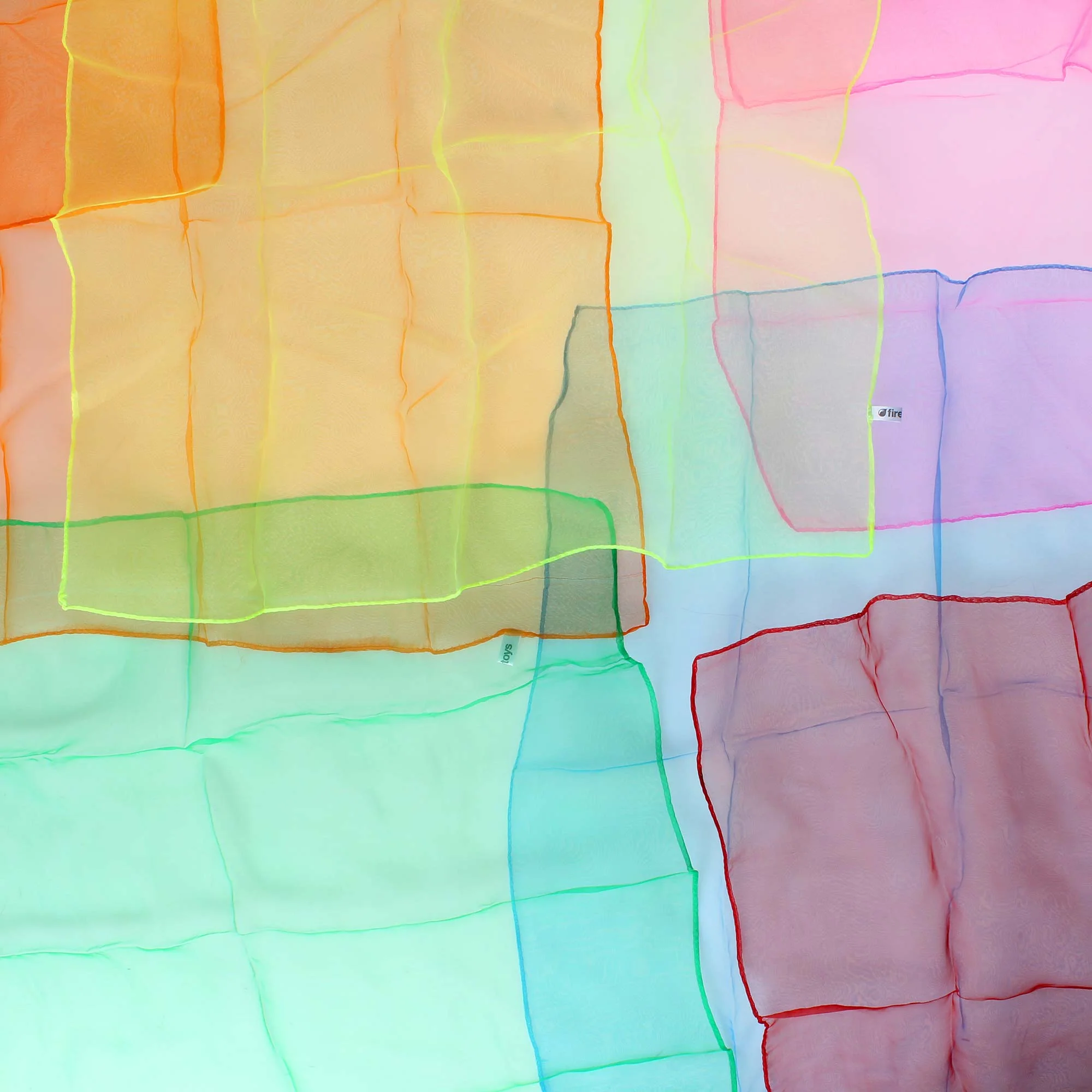 Firetoys Juggling Scarves - Pack of 10 - Mixed - Image 4