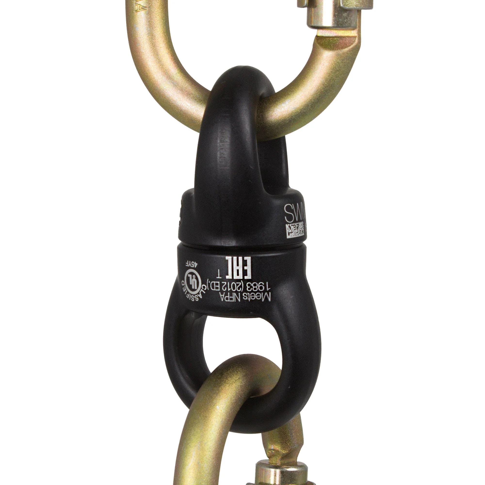 Petzl Ball Bearing Swivel - Small (Black) P58 S - Image 3