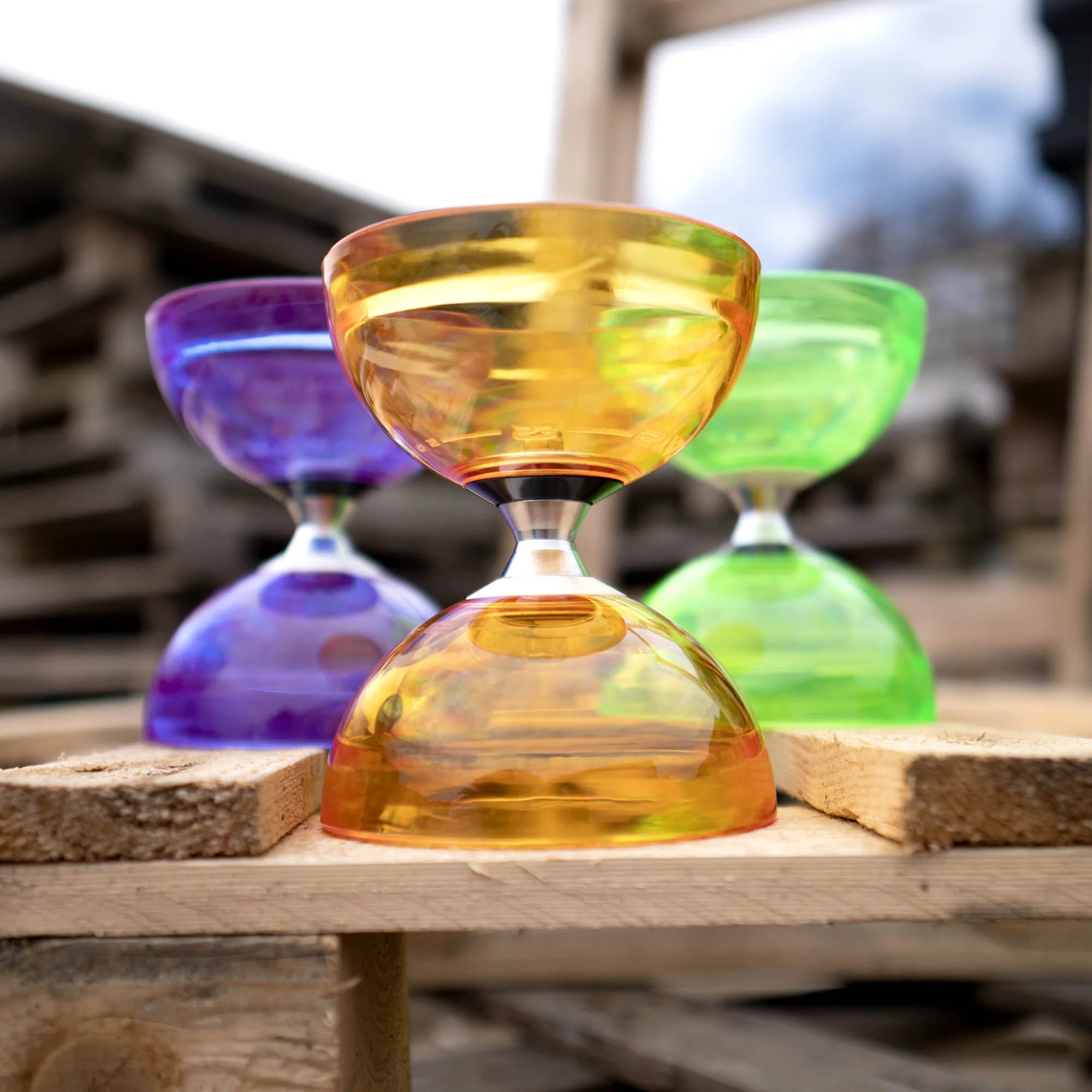 Status S3 Triple Bearing Diabolo Set with Handsticks - Image 23